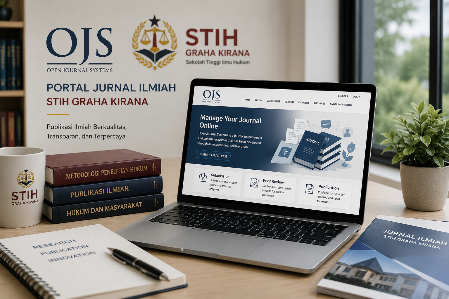 Open Journal System STIH Graha Kirana